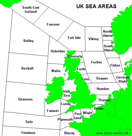 UK Sea Areas UK Sea Areas